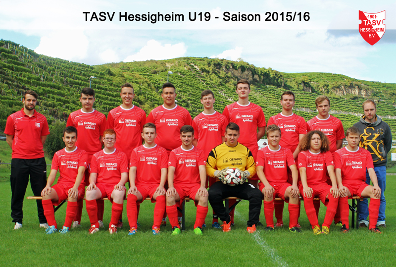 U19 | Mannschaftsfoto - Saison 2015/16
